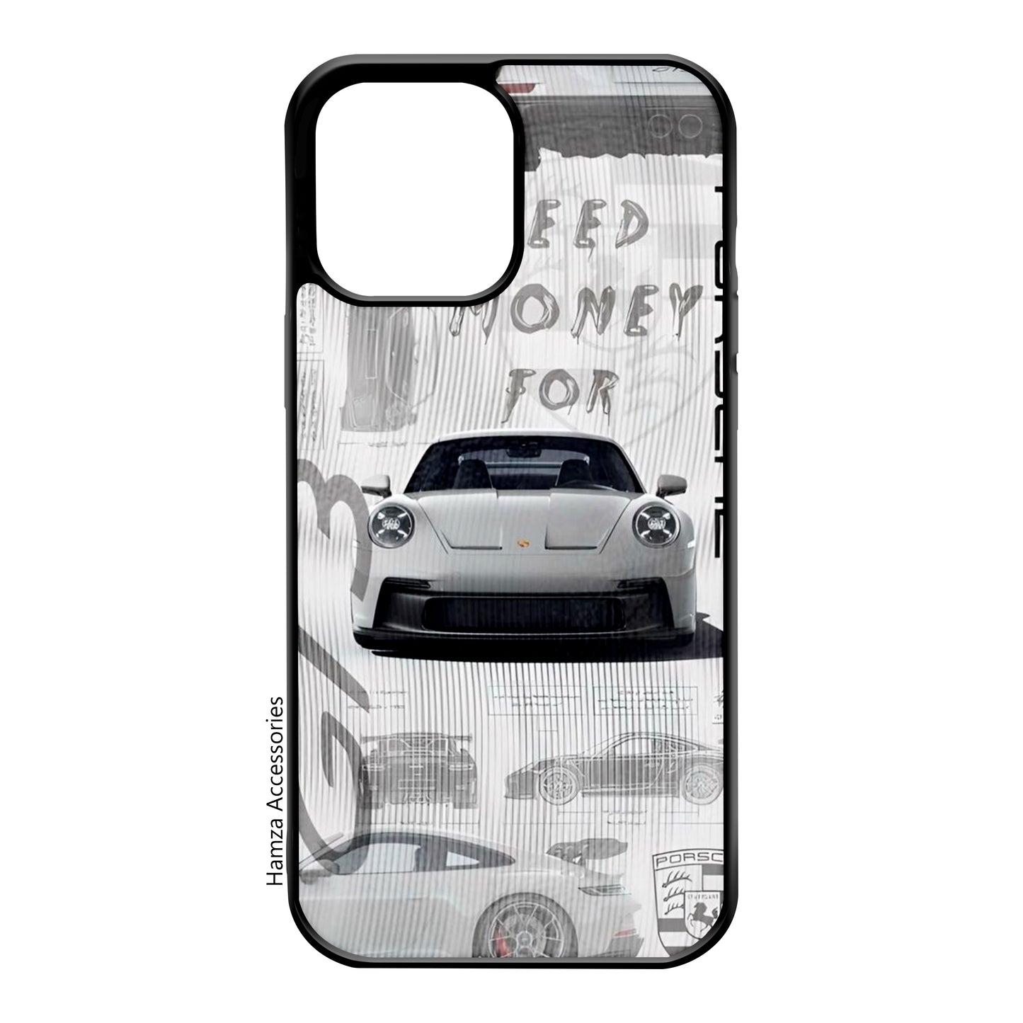Customisable Steel Plated Case - Porsche Edition