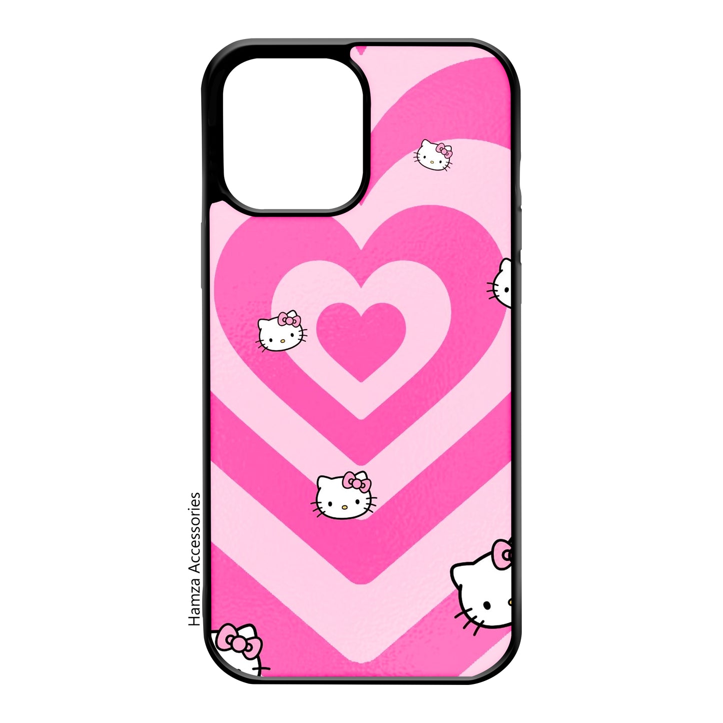 Customisable Steel Plated Case - Hello Kitty Edition