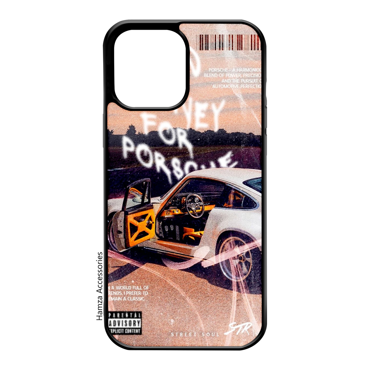 Customisable Steel Plated Case - Porsche Edition