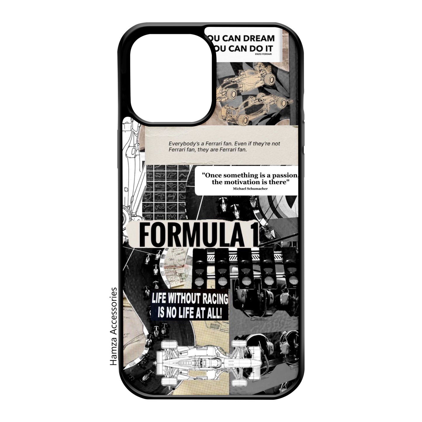 Customisable Steel Plated Case - Formula 1 Edition