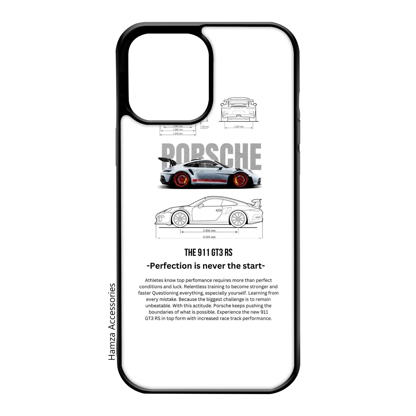 Customisable Steel Plated Case - Porsche Edition