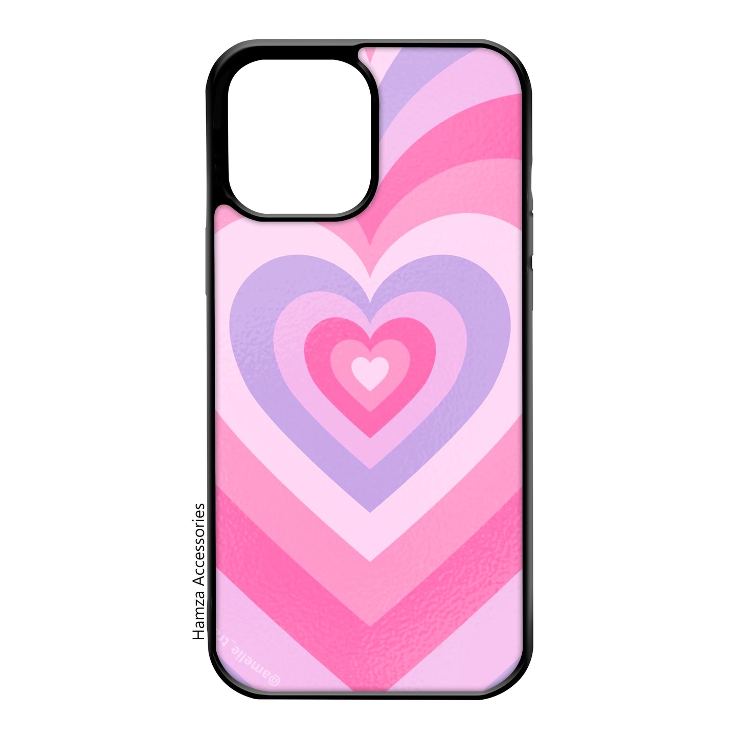 Customisable Steel Plated Case - Heart Edition