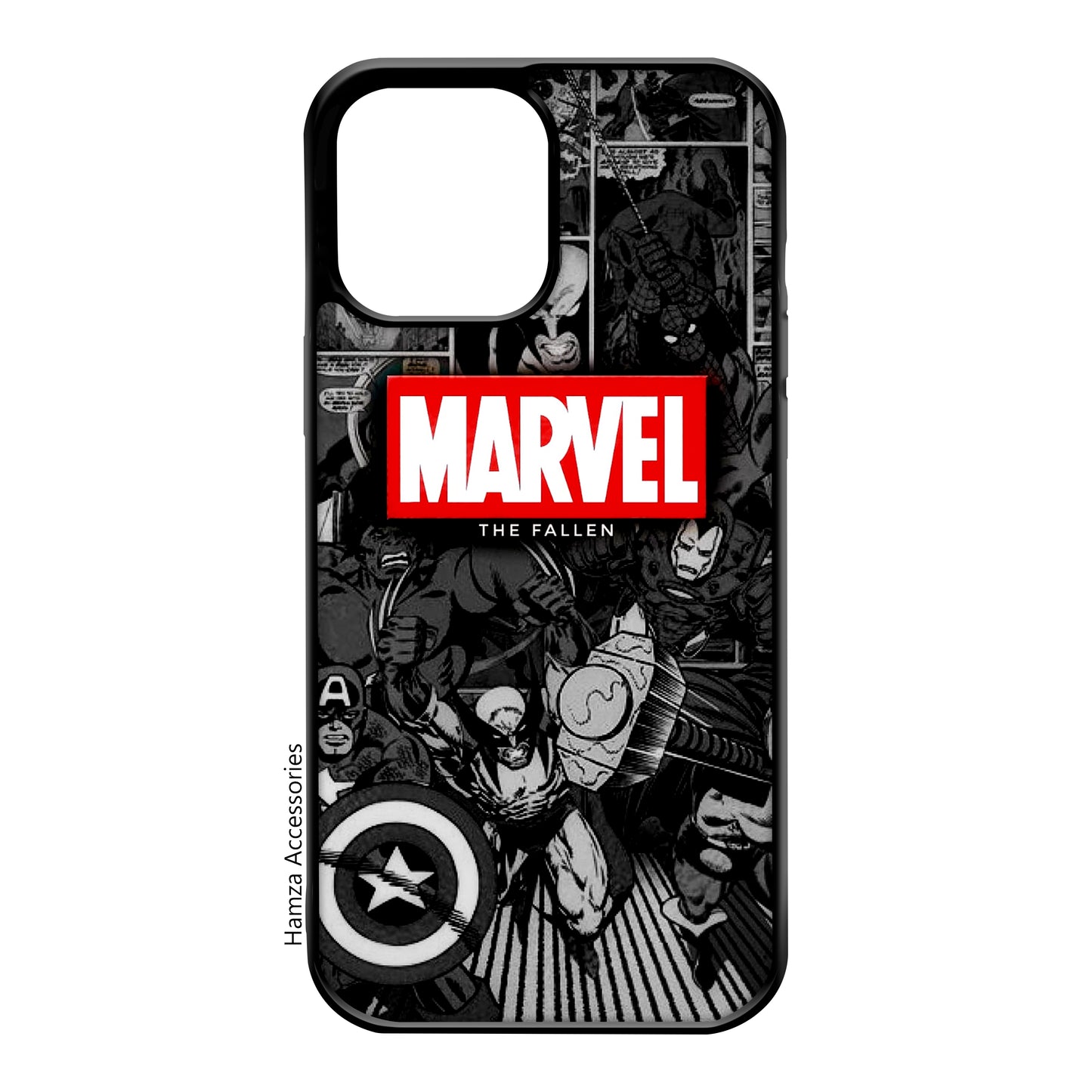 Customisable Steel Plated Case - Marvel Edition