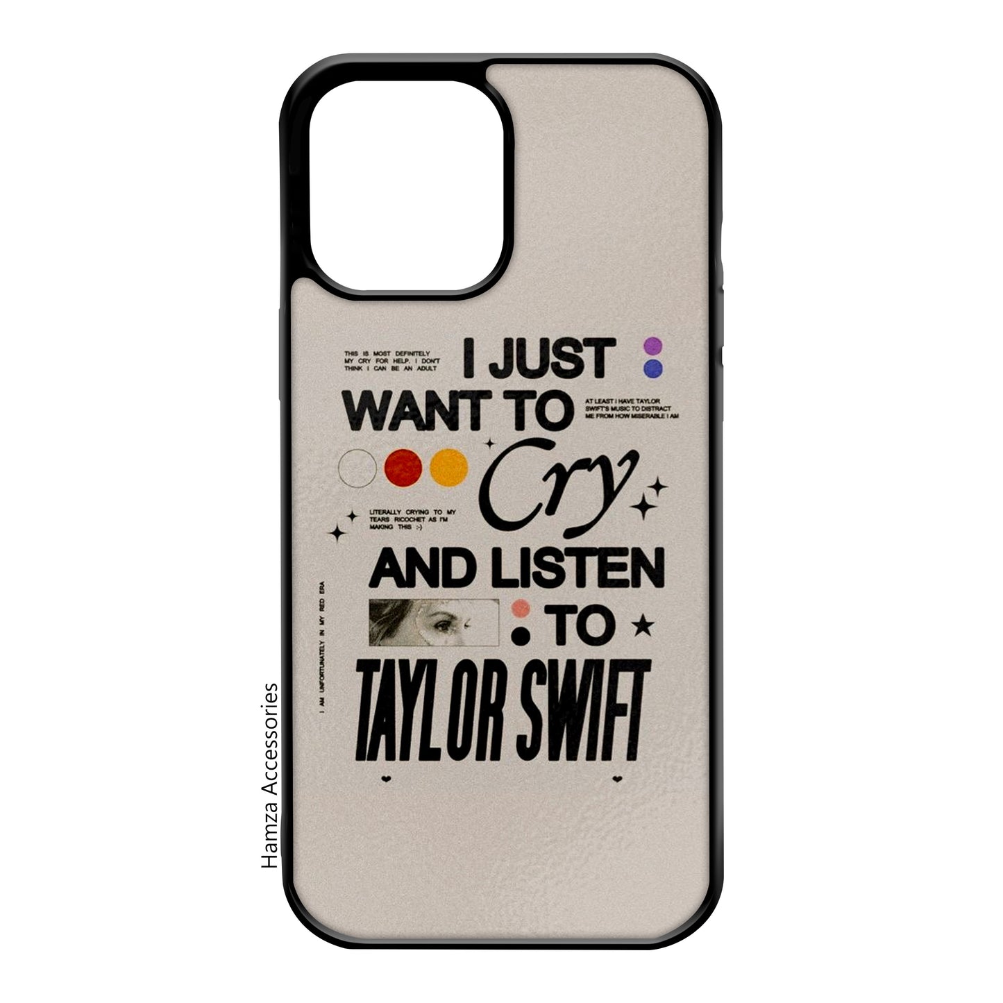 Customisable Steel Plated Case - Taylor Swift Edition