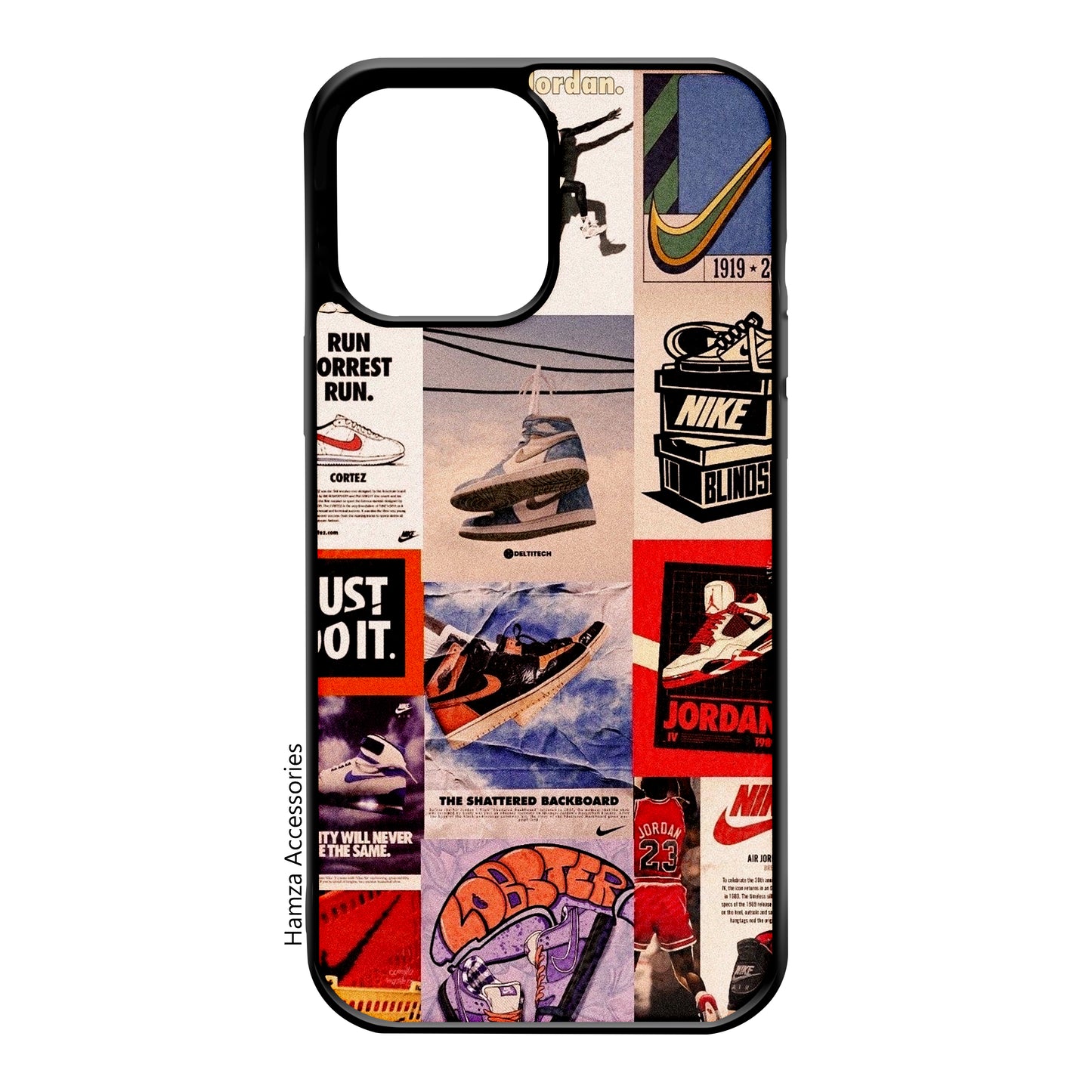 Customisable Steel Plated Case - Nike Edition