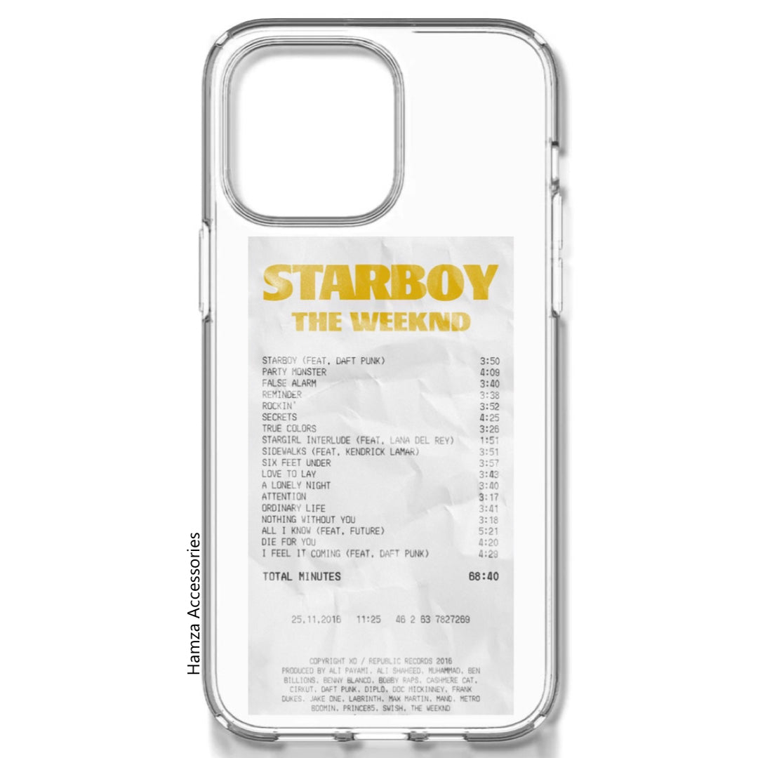 Customisable Transparent Case