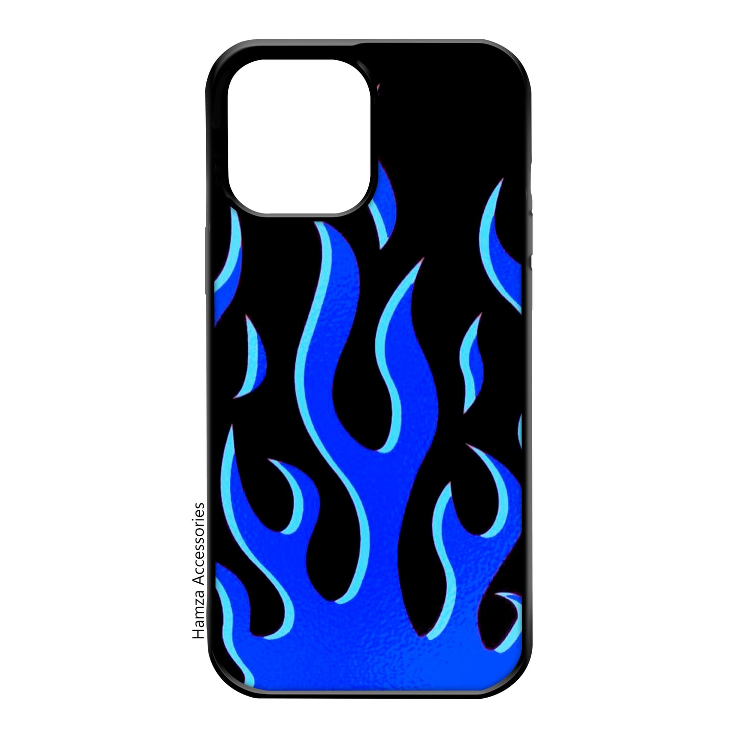 Customisable Steel Plated Case - Flames Edition