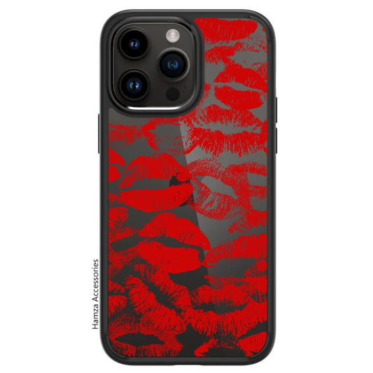 Customisable Metal Ring Transparent Case
