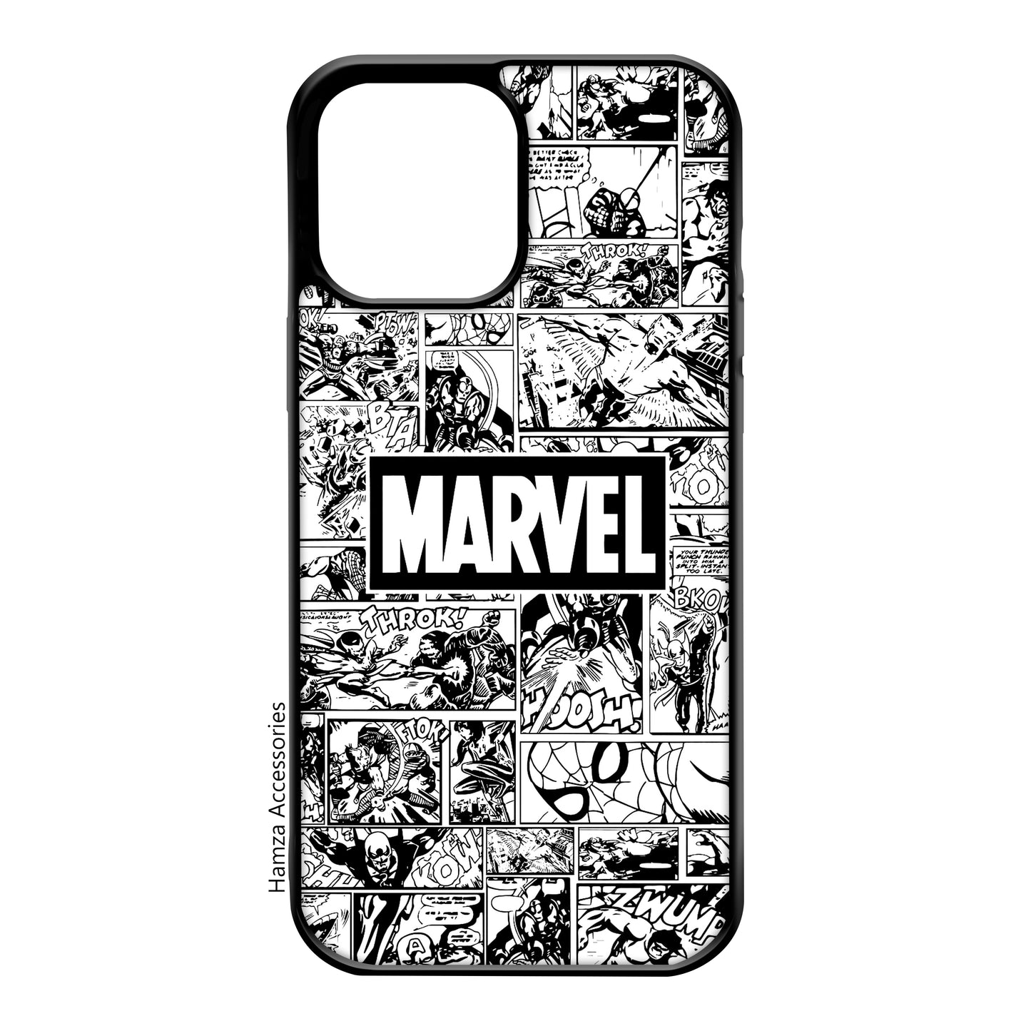 Customisable Steel Plated Case - Marvel Edition